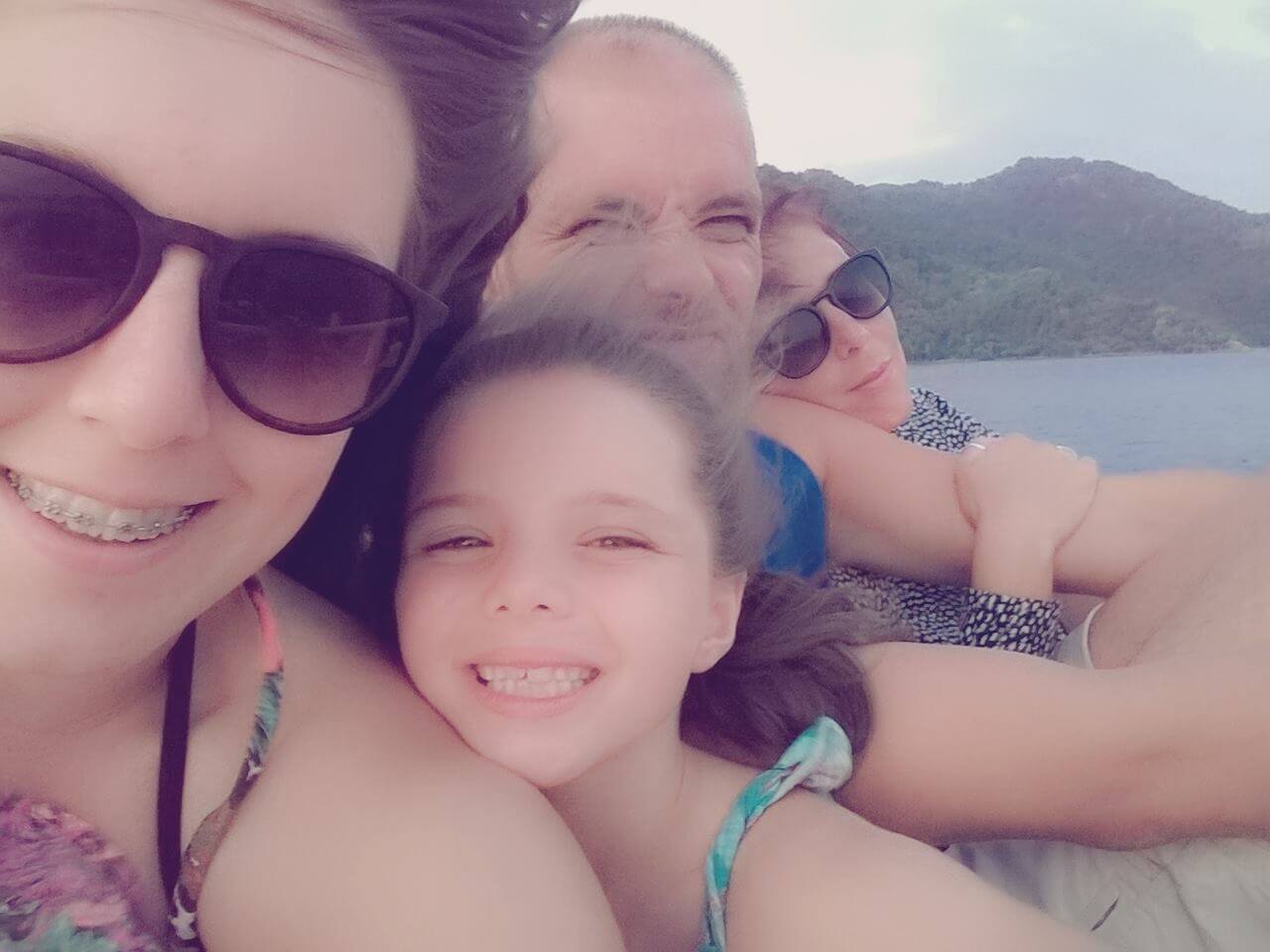 Marcus and family on holiday in Turkey 2015